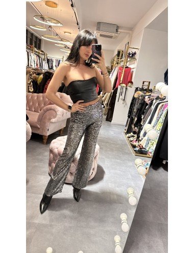 spodnie cekinowe // 2424