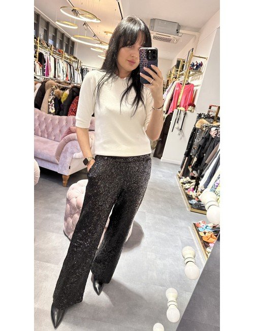 śmietankowy sweter // 2438