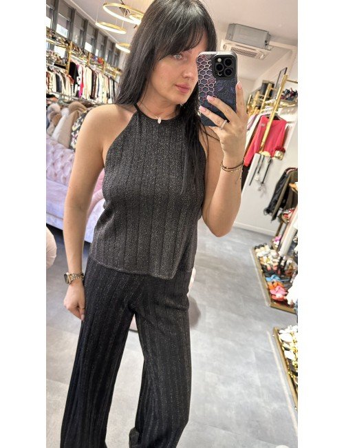 piękna bluzka ze srebrną nicią // 2498