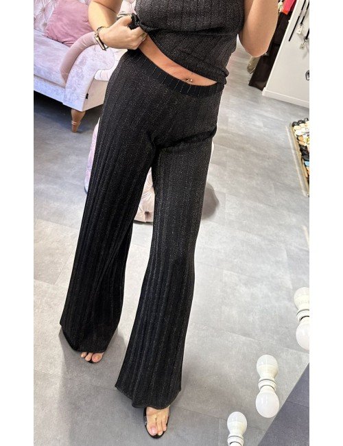 piękne spodnie ze srebrną nicią // 2499