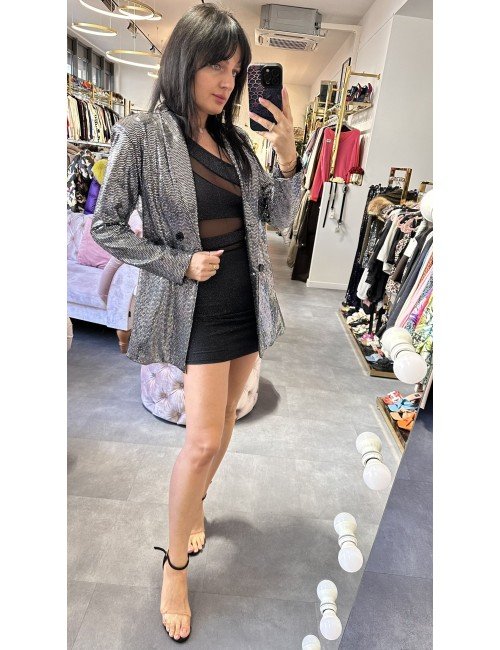 piękna srebrna marynarka // 2500