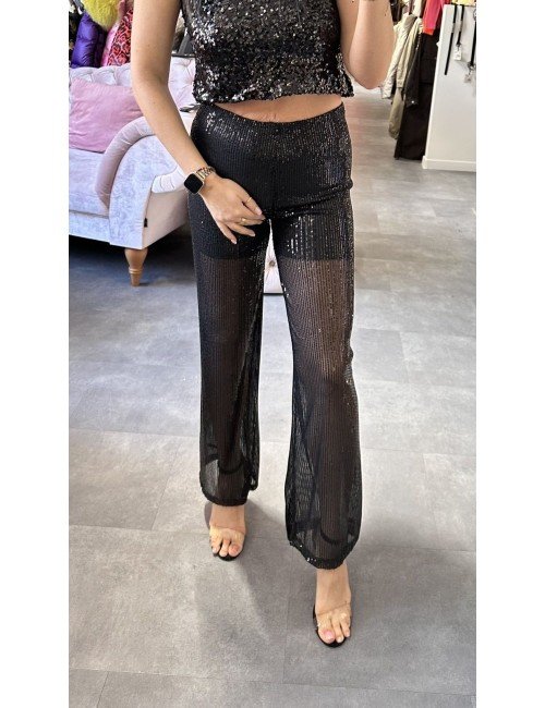 cekinowe spodnie // 2505