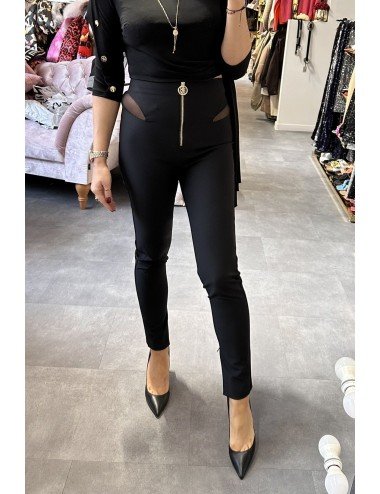 czarne dopasowane spodnie od Babylon // 2566