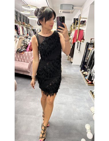 Sukienka z frędzlami // 2581