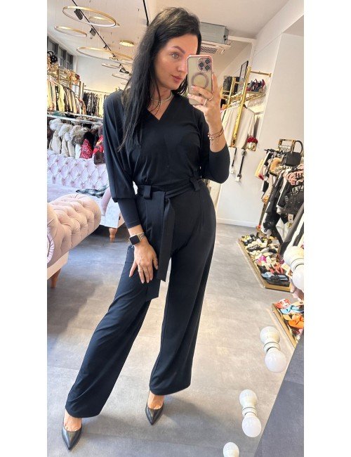 czarny kombinezon // 2598