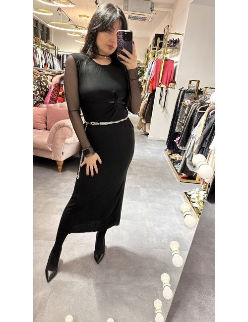 Czarna sukienka Lumina // 2630