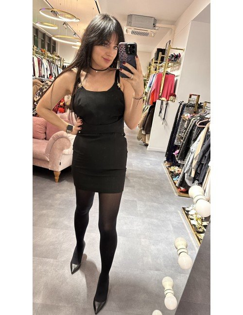 czarna sukienka od Monique Garconne // 2631