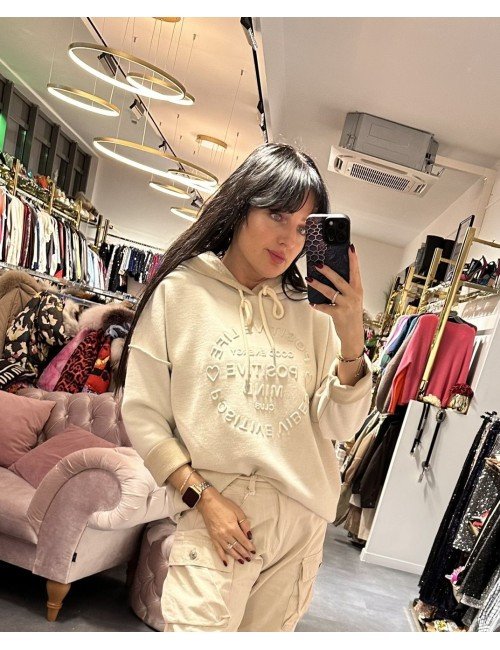 ciepła bluza z kapturem // 2644