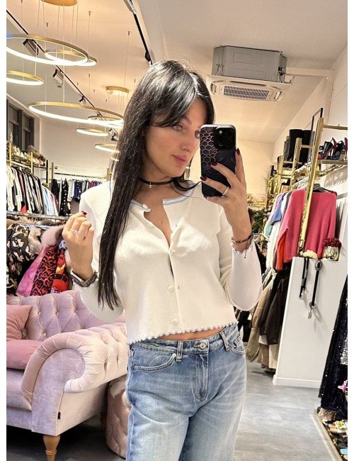 Sweterek zapinany od Fracomina // 2649