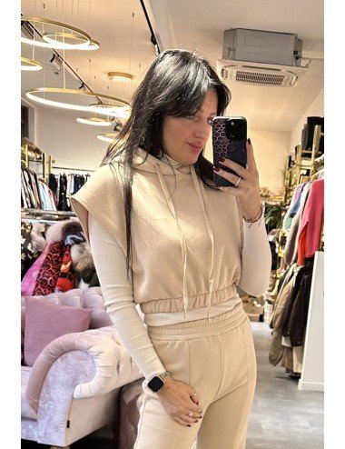 beżowa bluza od Ana Caselli // 2672