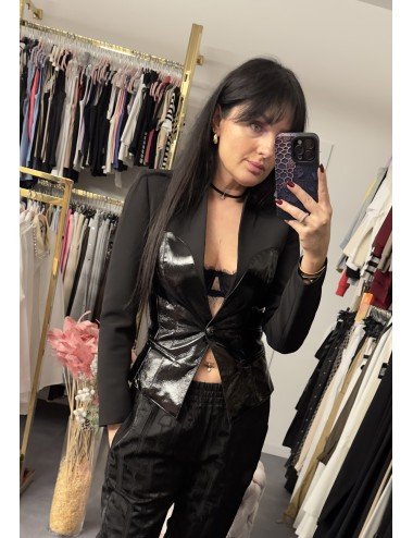 Czarny żakiet od Babylon // 2697