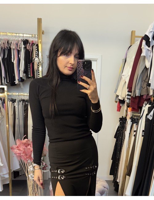 czarny golf od Les Bourdelles // 2704