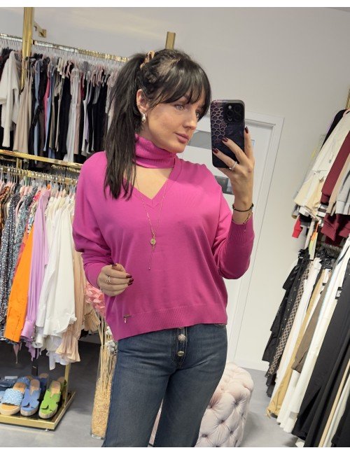 Elegancki Golf fuksja // 2726