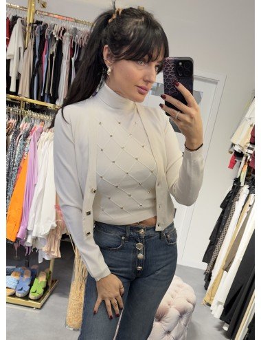 Komplet golf i sweterek // 2751