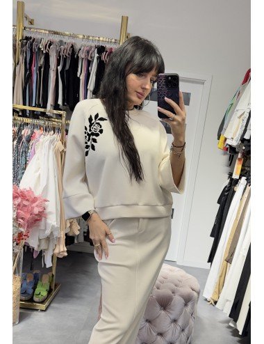 Śmietankowa bluza od Imperial // 2762