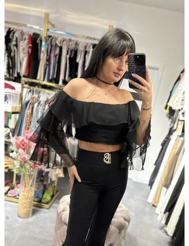 czarna bluzka od Babylon // 2849